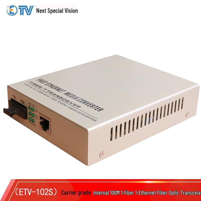 

ETV Telecom-Grade Fiber Optic Transceiver