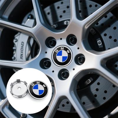 4ks 56/60mm Krytky středového víčka náboje kola auta, Poklice ráfku, Samolepky s emblémem Pro BMW F20 E36 E92 E87 E30 E46 E91 F31 X5 E53 E34 F11 E70 X1
