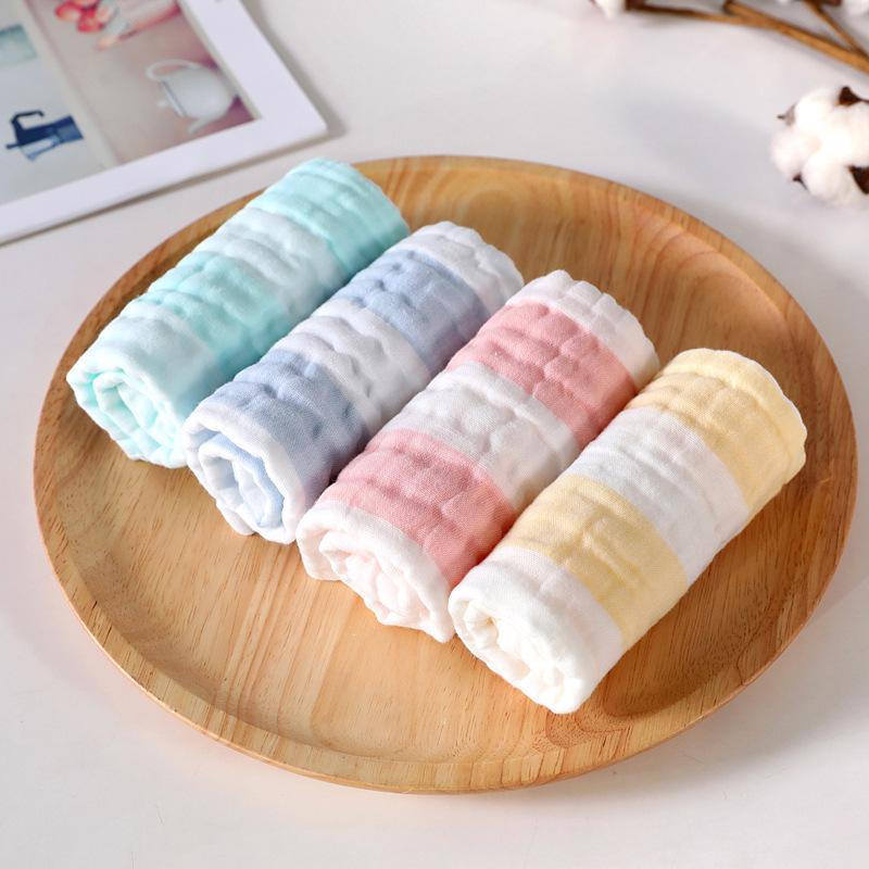 6-Layer Pure Cotton Baby Towel - Soft, Absorbent, Animal Series