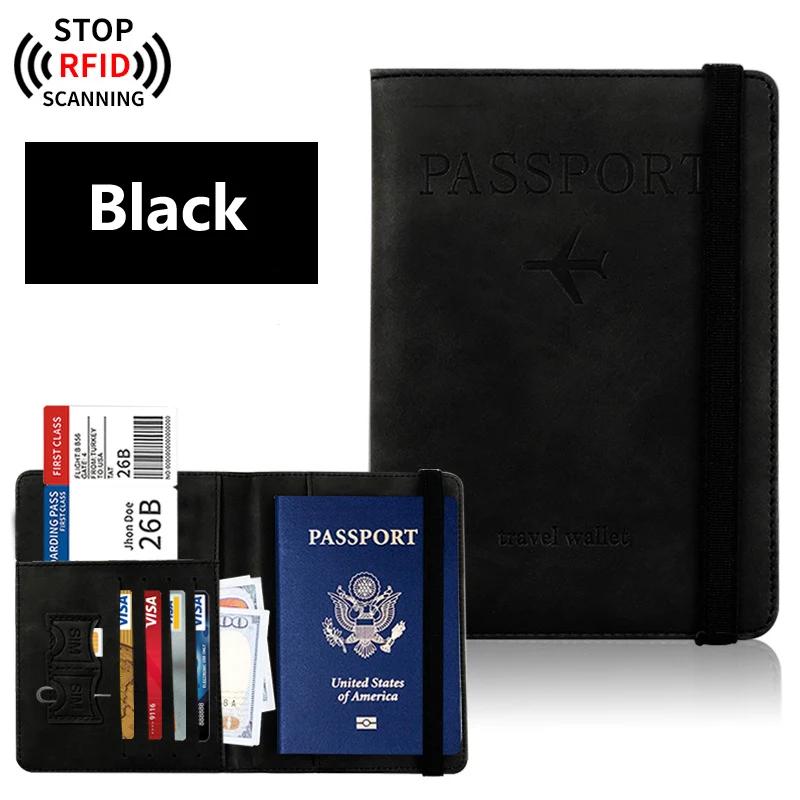 Passport Holder for Travel Essentials  Passport Wallet Cover Case for Travel  Accessories,Passport Book Holders for Women/Men