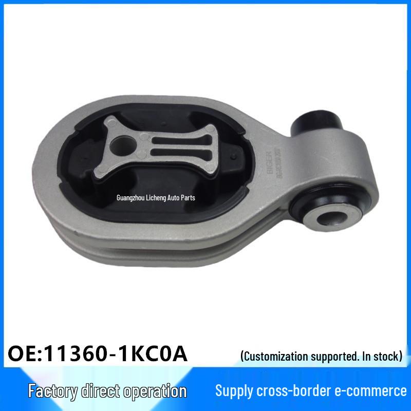 11360-1KC0A: Compatible Engine Rear Mount Rubber Bracket for Nissan Tiida Linghuo