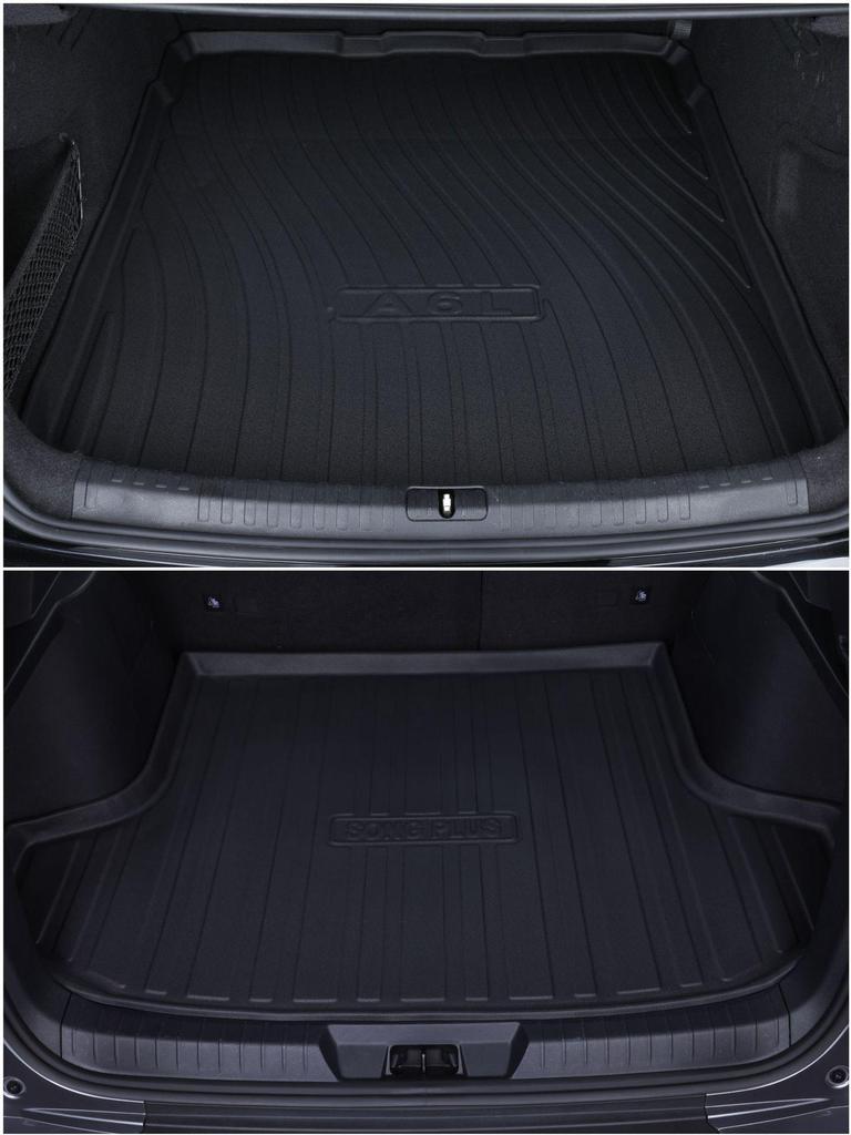 Compatible Trunk Mat & Backrest Cushion for 25 Hongqi H5-PHEV Models - Scratch-Resistant, Durable, Eco-Friendly TPE.