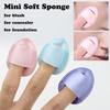 1/3Pcs Mini Finger Powder Puff Thicken Air Cushion Concealer Blusher Soft Makeup Sponge Wet Dry Use Facial Detail Beauty Tool