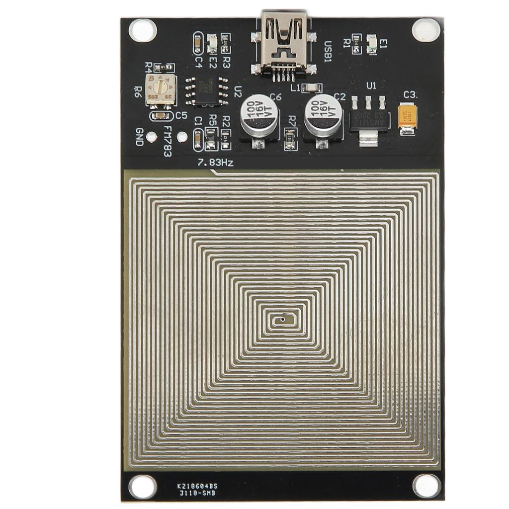 Schumann Wave Generator 7.83HZ Ultra Low Frequency Pulse Generator Sound Resonator with USB Cable