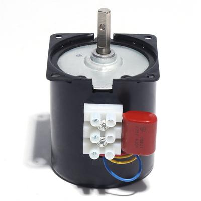 220V AC 14W Micro Gear Motor 60KTYZ 50Hz Permanent Magnet Synchronous Gear Motor Low Speed 2.5rpm