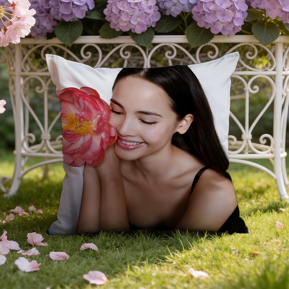 Thai Actor U-Urassaya S-Sperbund Cushion Cover Home & Car Dual-Scene Pillow Cover: Reversible for Premium Comfort
