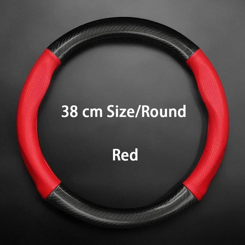 No Smell Thin For Ford Fiesta Steering Wheel Cover Leather 1.3 1.5 1.6 2004 2005 2006 2009 2010 2011 2012 2013 1.0 GTDi 2014