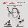 LANGZHIWEN Thickened Stainless Steel Basin Drain Pipe