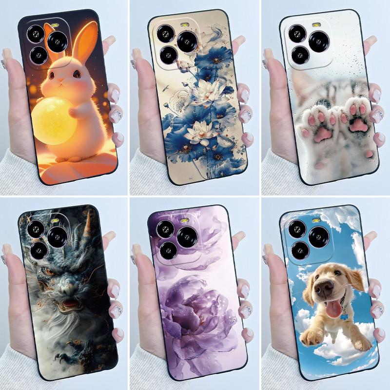 Per Oukitel C65 Pro OukitelC65Pro OukitelC65 C65Pro Estetica Lusso Carino Cool Ragazzo Ragazza Cover Posteriore per Telefono Copertura in Silicone Morbido TPU