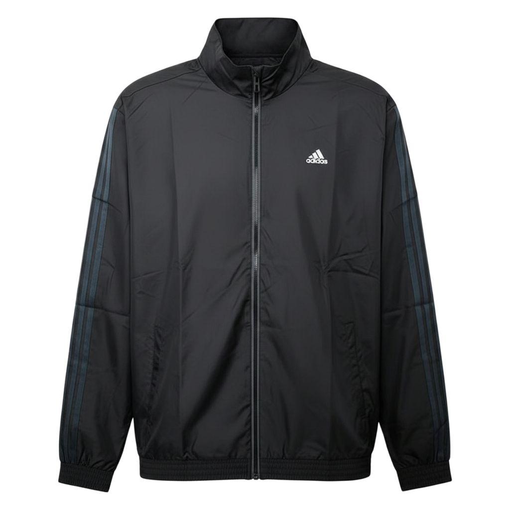 Мужская куртка Adidas на молнии с воротником-стойкой в полоску с длинным рукавом Z21691 M