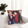 The Melancholy Of Haruhi Suzumiya Anime Square Pillowcase Cushion Cover Pillow Case Throw Pillow Cover for Home Bedroom Car