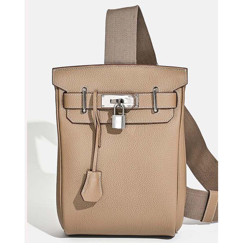 Sexy ladies trend market Nieuwe tas unisex borsttas hoge kwaliteit eerste laag rundleer schoudertas crossbody pendeltas heuptas dames 17*8*27cm