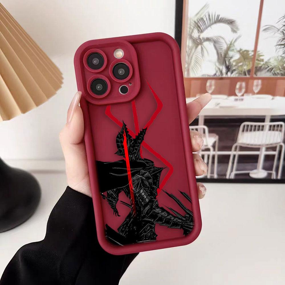Anime B-Berserk G-Guts Dragon Phone Case For Samsung A13 A15 A16 A17 A22 A23 A25 A32 A33 A35 A51 A52 A53 A54 A55 A71 A72 Cover