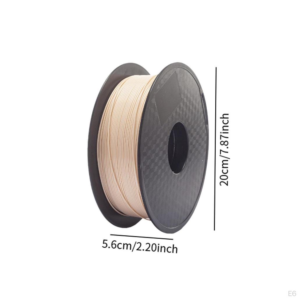 3D Printer Filamen 1.75mm 1kg Fit Most Wear Resistant No Tangling Strong Toughness PETG