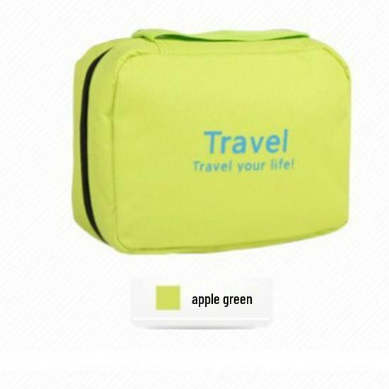 

Korean-Style Waterproof Multifunctional Travel Toiletry and Makeup Bag зелёный
