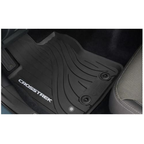 Subaru 2024 Subaru Crosstrek All Weather Floor Mat Black Rubber OEM J501SFN000