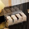 Card Storage Box Clear Acrylic Playing Cards Container Display Card Case Packing Poker Game Card Box Board Games Card Organizer