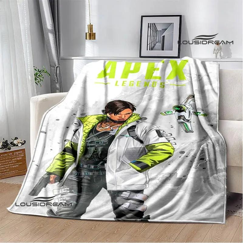 Coperte Stampate 3D Apex Legends Coperte Calde alla Moda Coperta Morbida e Confortevole Coperta per Casa Viaggio Regalo di Compleanno