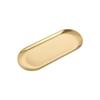Stainless Steel Serving Tray Nordic Oval Platter for Dessert BBQ Food Grade Dish for Kitchen Restaurant Home Decor