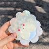 Small-fresh Hair Claw and Hair Comb Cloud Shape Small Mirror Non-slip Headwear