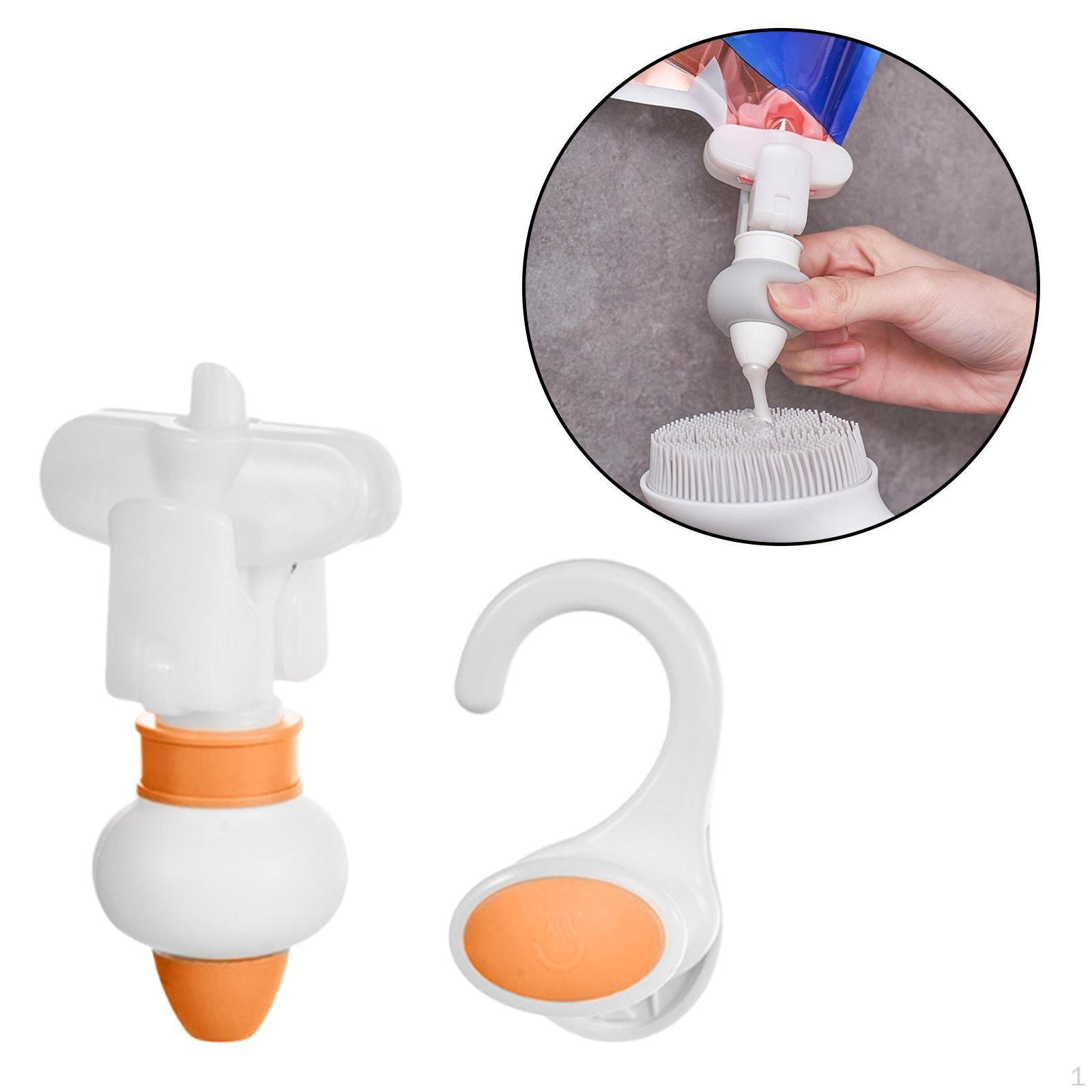 

Container Squeezer for Japanese Shower Gel with Hook Accessory оранжевый