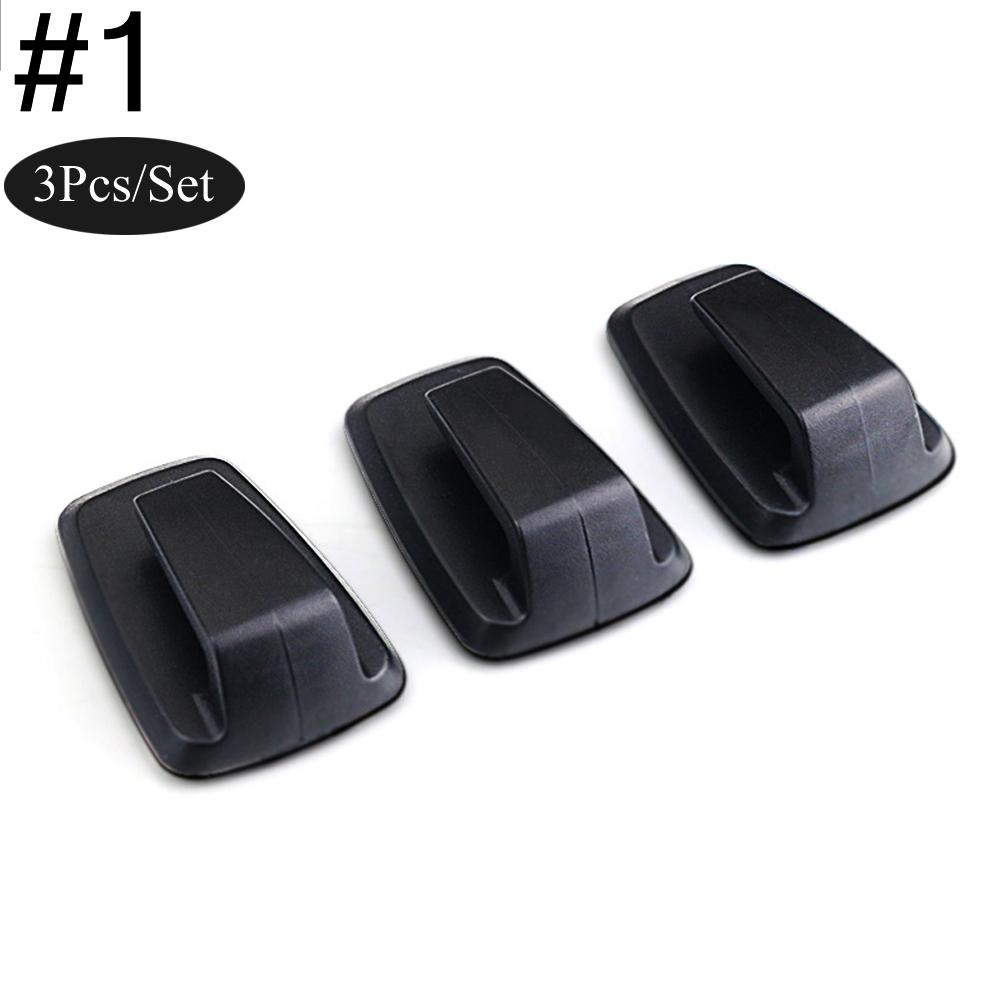 3Pcs/Set Universal Plastic Car Hanging Hook Adhesive Clip For Car Home Wall Keys Clothes Rack