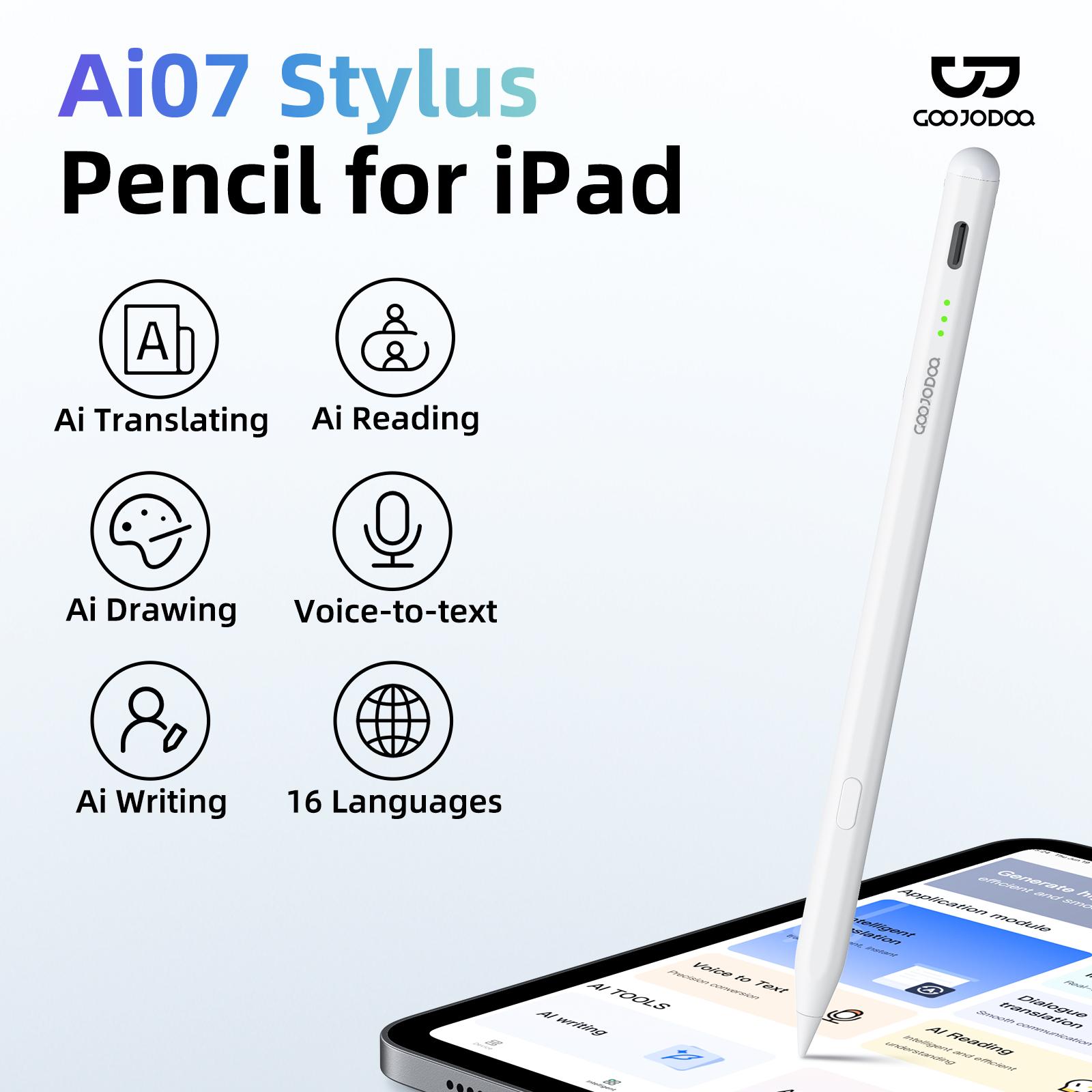 GOOJODOQ Ai07 Stylus Pen For Apple
