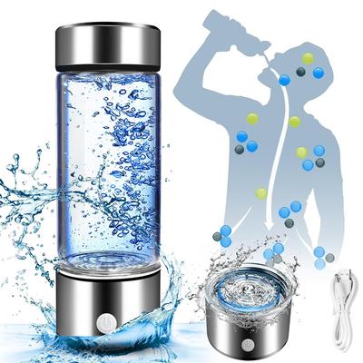 420ml Υδρογόνο Πλούσιο σε Κύπελλο Νερού Electric Hydrogen Rich Water Generator Μπουκάλι Φίλτρο Ποιότητας Τιτανίου Φορητό Αντιοξειδωτικό Lonizer