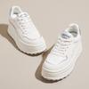 New inner height increase women's shoes show feet, small color matching versatile board shoes, casual sports fashion platform shoes children