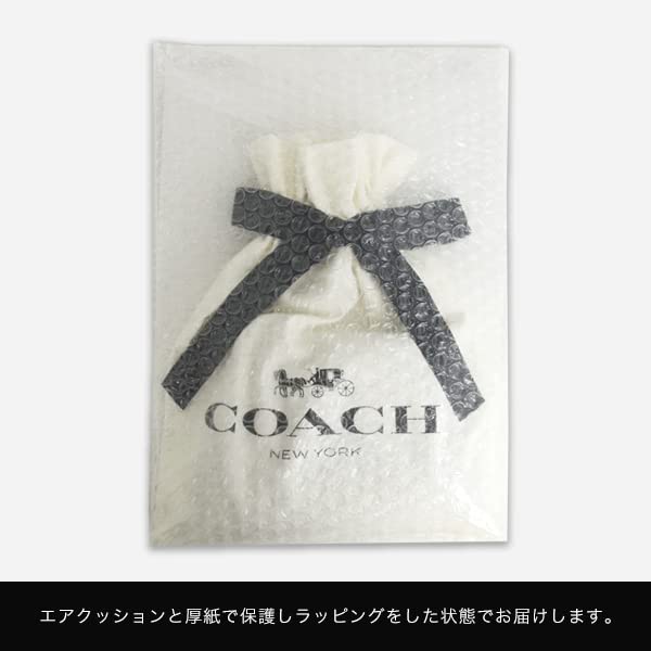 [Coach Drawstring Bag, Gift Wrapping Included] (Coach) Men's Gift Set, Card CaseBusiness Card Holder, 91308 QBMQ (Midnight), Navy [Outlet]