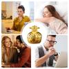 Alloy God of Wealth Mini Incense Burner Ornament Living Room Decoration Home Decor Family Church Aromatherapy Meditation
