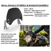 Royal Enfield Interceptor 650 & Continental GT 650 PAINTED FLYSCREEN BLACK MAGIC
