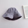Sommer Kinder Gestreifte Schnürung Fischerhut Mädchen Baby Uni Lässig Sonnenschutzmütze Säugling Baumwollmützen Kind Winddichte Beanie Hüte