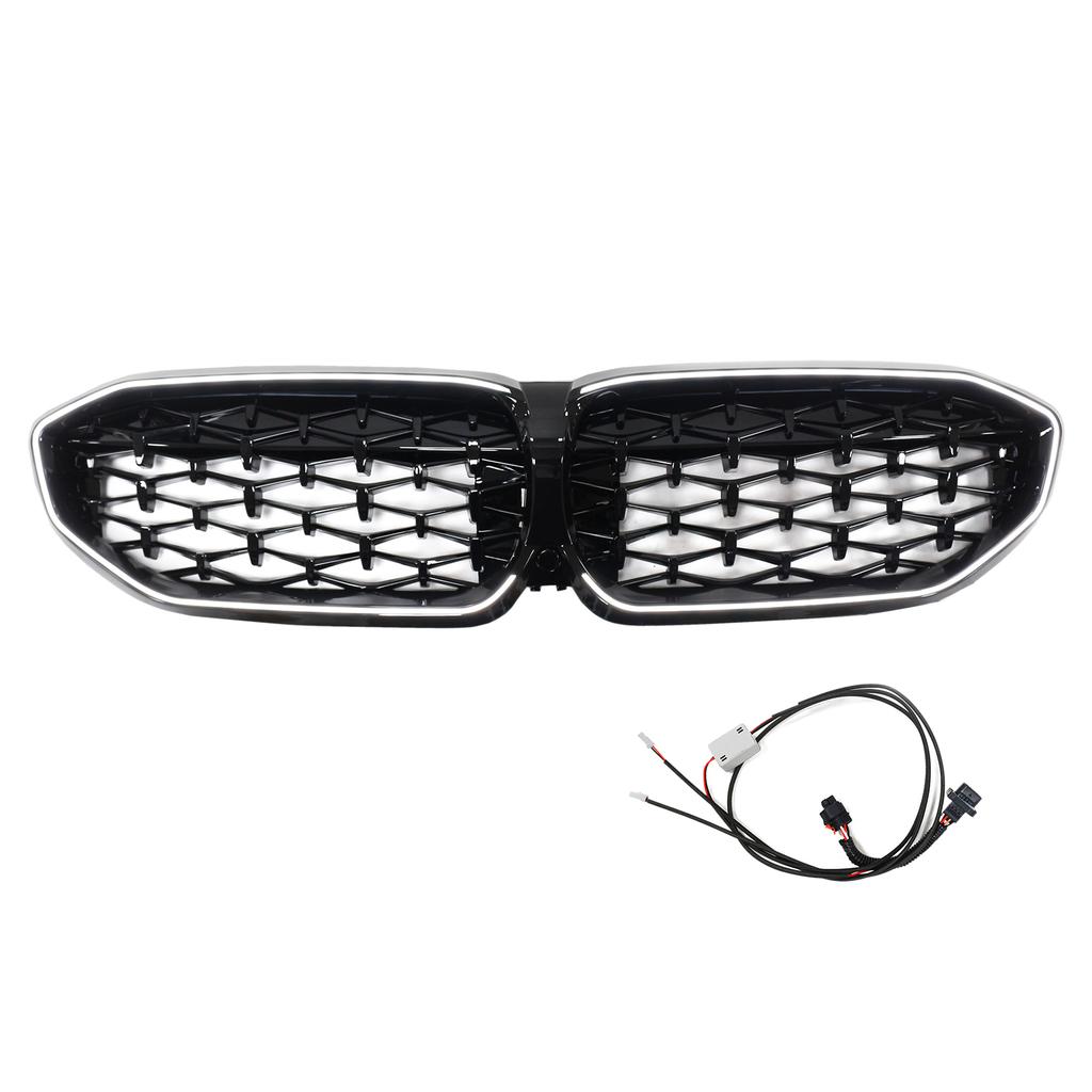 Black Diamond Kidney Grille Grill 51138072085 Fit BMW 3 Series G20 2019-2022