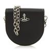 Vivienne WeStwood Women S Smooth Leather Nano Saddle croSS Bag 43030005 L001q N401