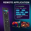 Replacement 2 Pack Remote Control for VIZIO All LED LCD HD 4K UHD HDR Smartcast 3D Smart TVs XRT140 Universal TV Remote XRT136 Replace for