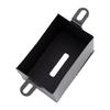 Motorcycle Battery Box Black Iron Battery Holder Carrying Case for ATV Quad Motorbike Dirt Bike