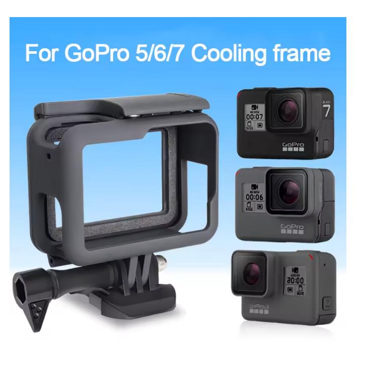 Hochwertiger Kamera-Schutzrahmen für GoPro Hero 7 6 5 Black Action-Kamera Rand Anti-Drop Sportkamera-Schutzhülle