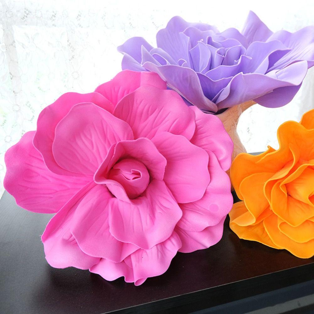 Three-dimensional Large Artificial Flower Home Decoration Arch Road Lead Flower Fake Rose Flower DIY Accessories