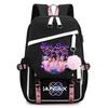 Sac à dos grande capacité imprimé Chasseurs de Démons Anime Kpop pour Adolescent Étudiant Fille Garçon Retour à l'École Sac à Livres Cadeau Enfant Femmes Sac de Voyage Imperméable