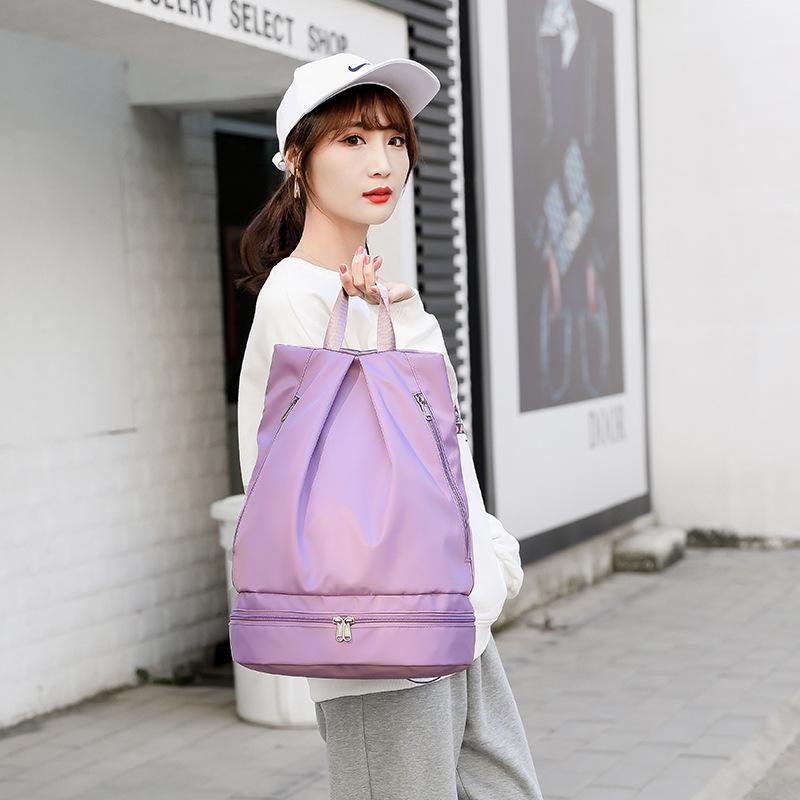 Nass Trocken Trennung Fitness Tasche Schwimmtasche Wasserdicht Reise Sporttasche Basketball Fußball Beutel Wandern Klettern Rucksack