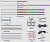 22 in 1/18 in 1/10 RGB Car Ambient Light Kit Fast Delivery Symphony Car LED Lamp with Optical Acrylic Strip for Car Interior