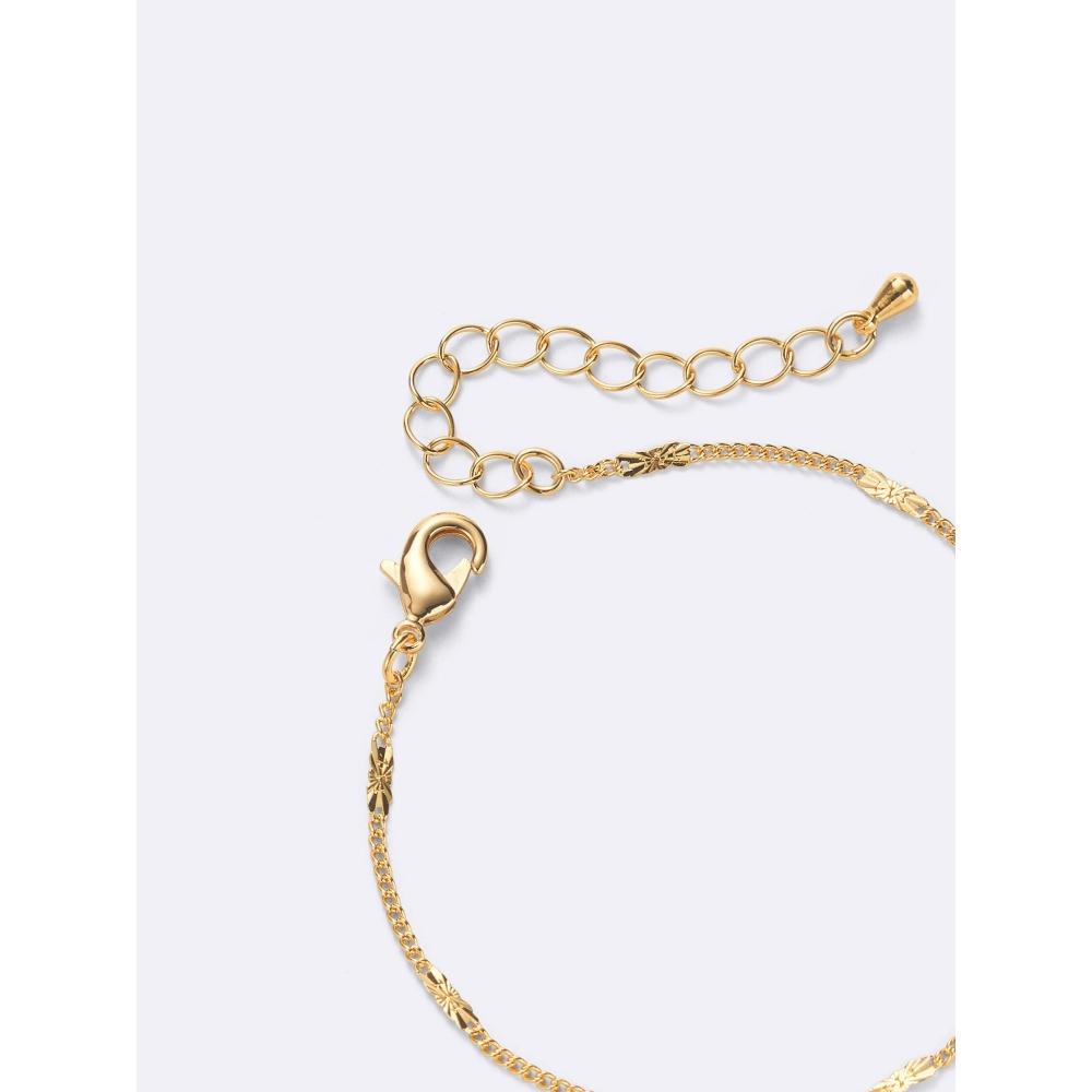 GU by Uniqlo Leaf Chain Bracelet 2p