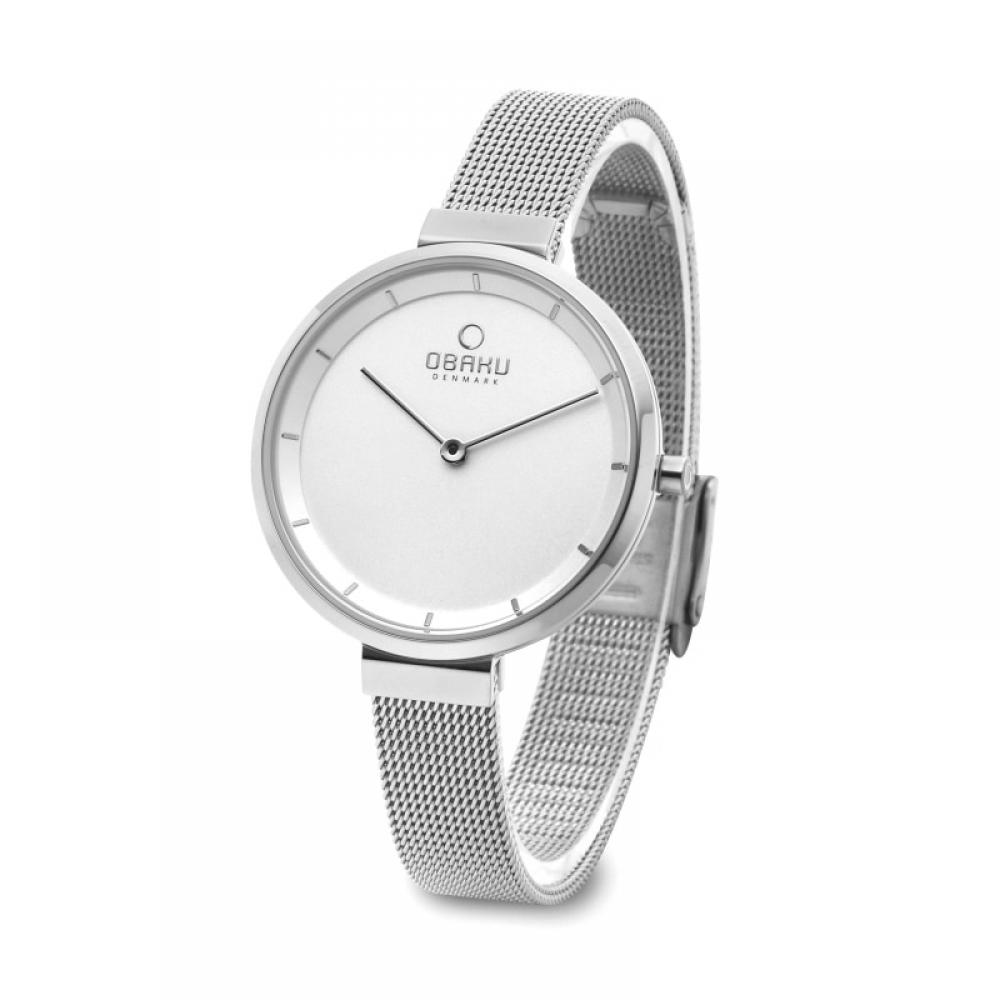  Offiziell importierte echte Obaku V225lxcimc Blom Damen-Metalluhr