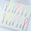 50pcs Colorful Lobster Tail Lanyard Cell Phone Strap Keychain Rope DIY Pendant Charms Accessories Jewelry Findings