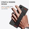 NINKI Compatible Samsung Galaxy Z Fold 6 Case Carbon Fiber with Strap,Shockproof Slim Cover Screen Protector Case for Samsung Z Fold 6 Phone Case