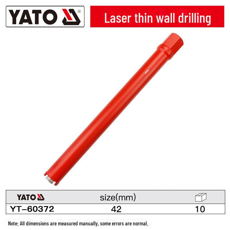 YATO Diamond Laser Drill for Glass, Tile, Marble, and Concrete
