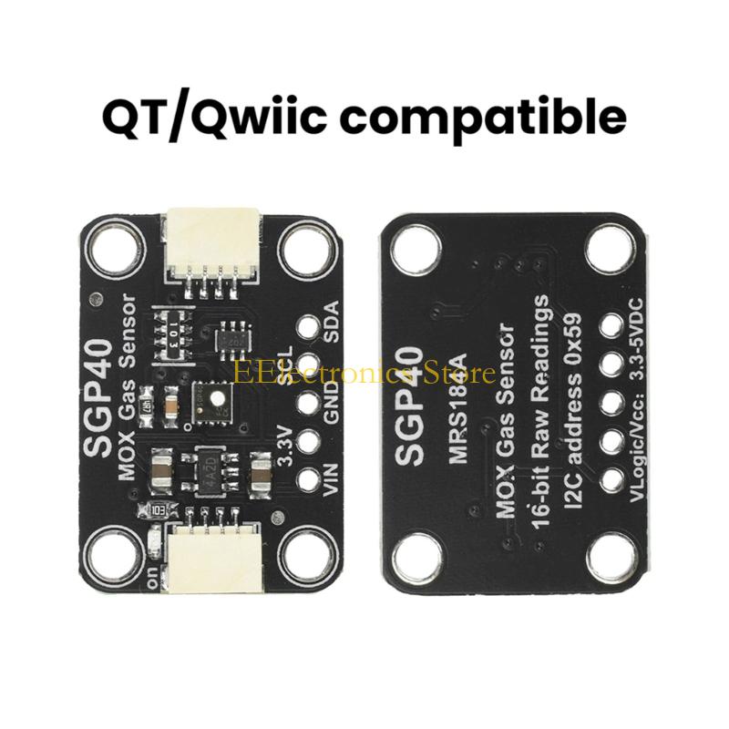 B03C SGP40/SGP41 Air Quality Sensory Digital TVOC Detection Chip Replacement for STEMMA QT/Qwiic Board Industrial Response