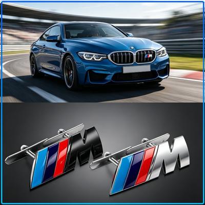 Car Sticker Emblem ABS Car Body Trim Decal Badge Exterior Modification For M Performance 1 3 5 7 Series M3 M4 M5 M6 X1 X3 X5 X6 X7 E30 E34 E36 E39