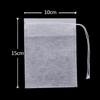 50pcs/lot Disposable Teabags Non-woven Fabric Tea Filter Bags for Coffee Spice Tea Bag with Drawstring Filters Kitchen Teaware